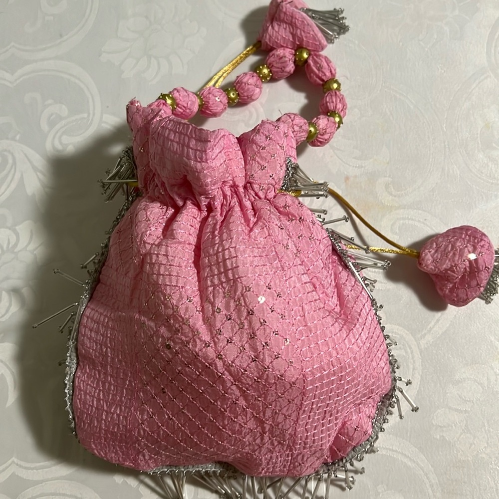 Potli bag pink (new)